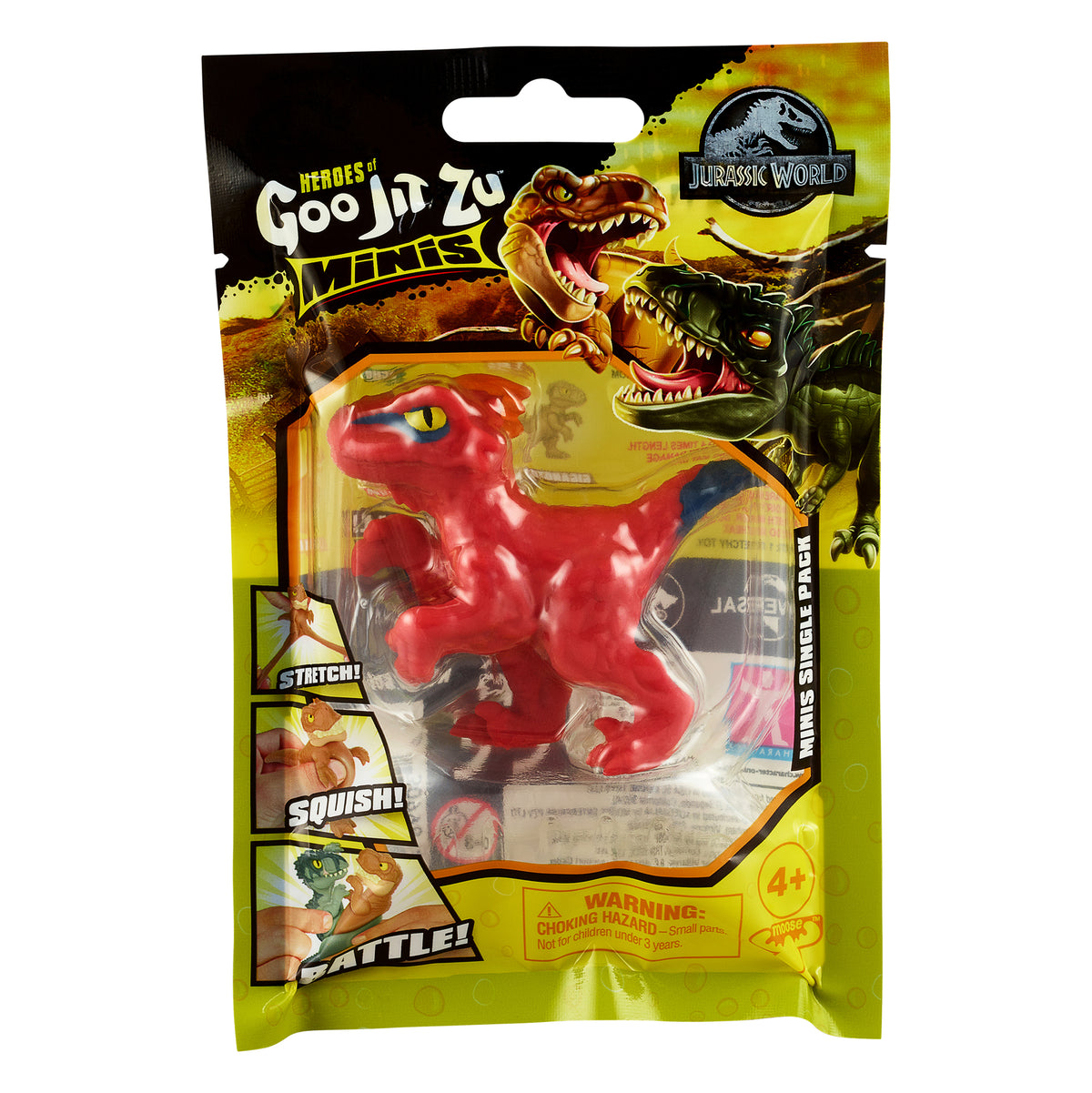 Figurina elastica Goo Jit Zu Minis Jurassic World Pyro 41311-41305