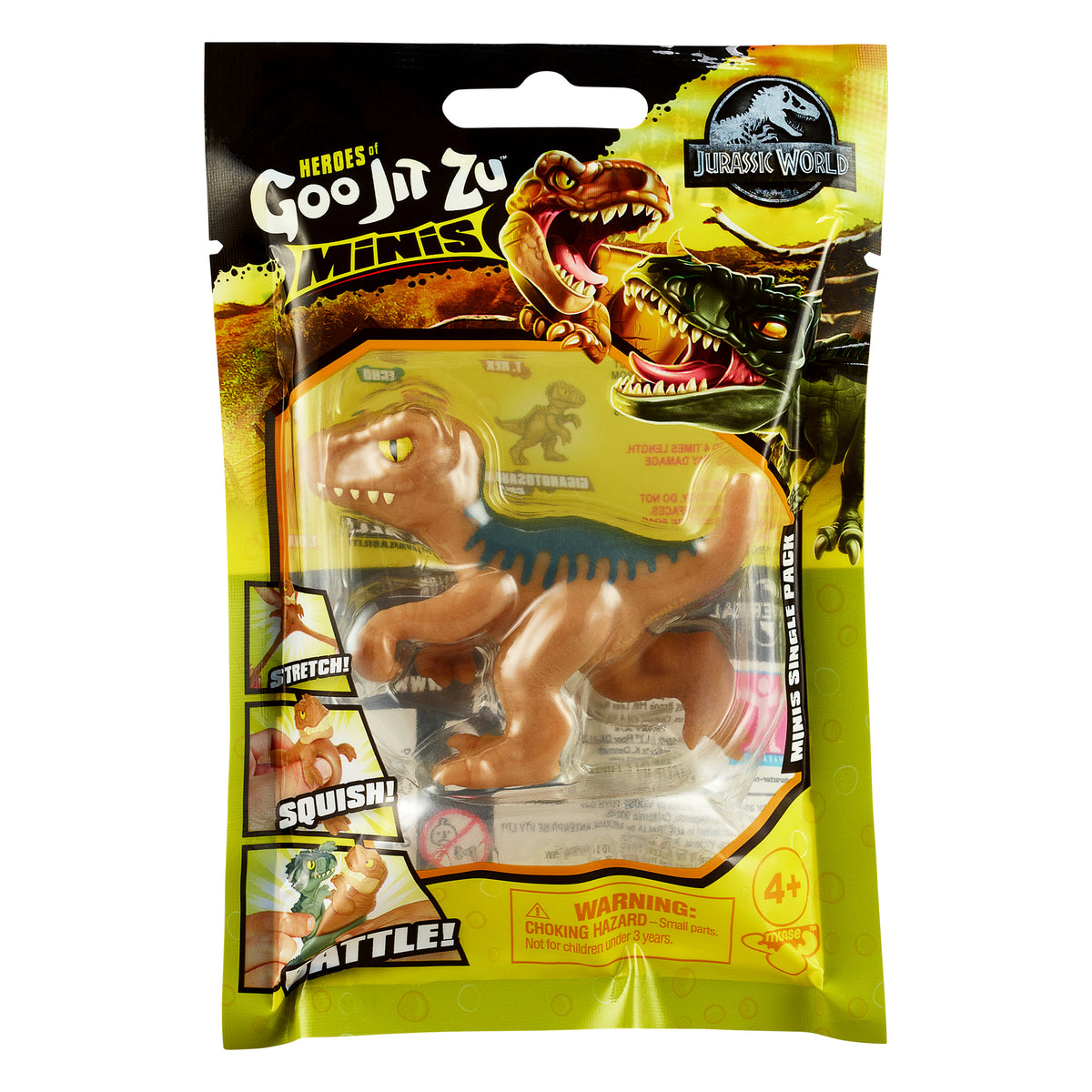 Figurina elastica Goo Jit Zu Minis Jurassic World Echo 41311-41307