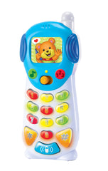 Telefon pentru bebelusi Winfun, cu lumini si melodii preprogramate, WF 0619