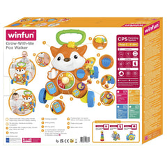 Premergator vulpe Winfun, cu lumini intermitente, sunete distractive si melodii vesele, 0878