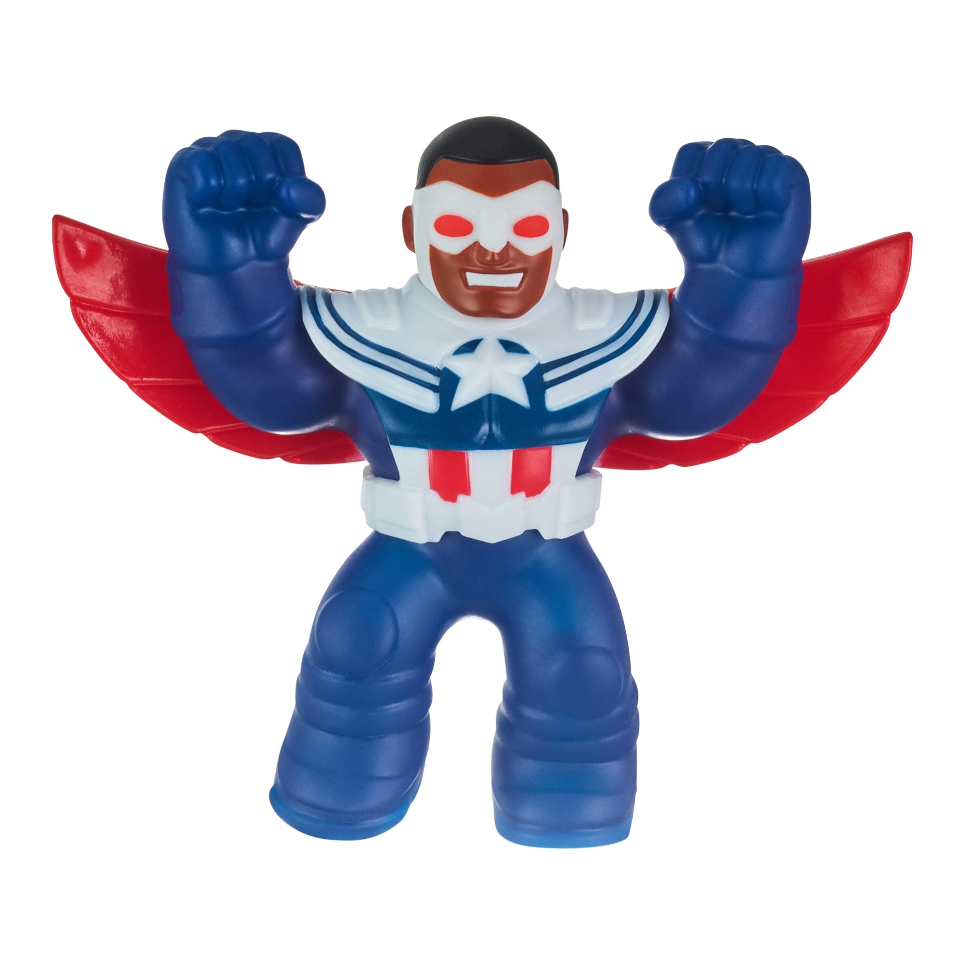 Figurina elastica Goo Jit Zu Marvel Captain Sam Wilson 41367-41371