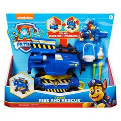 Set masinuta si figurina Paw Patrol, Rise and rescue, Chase, 20133577