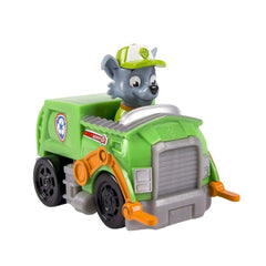 Figurina cu masinuta de curatenie Paw Patrol - Rocky, 20095481