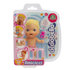 Bebelus Cicciobello Amicicci fetita cu par blond Cicciojessie 21000-2