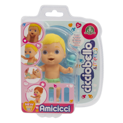 Bebelus Cicciobello Amicicci baietel cu par blond Cicciobello 21000-5