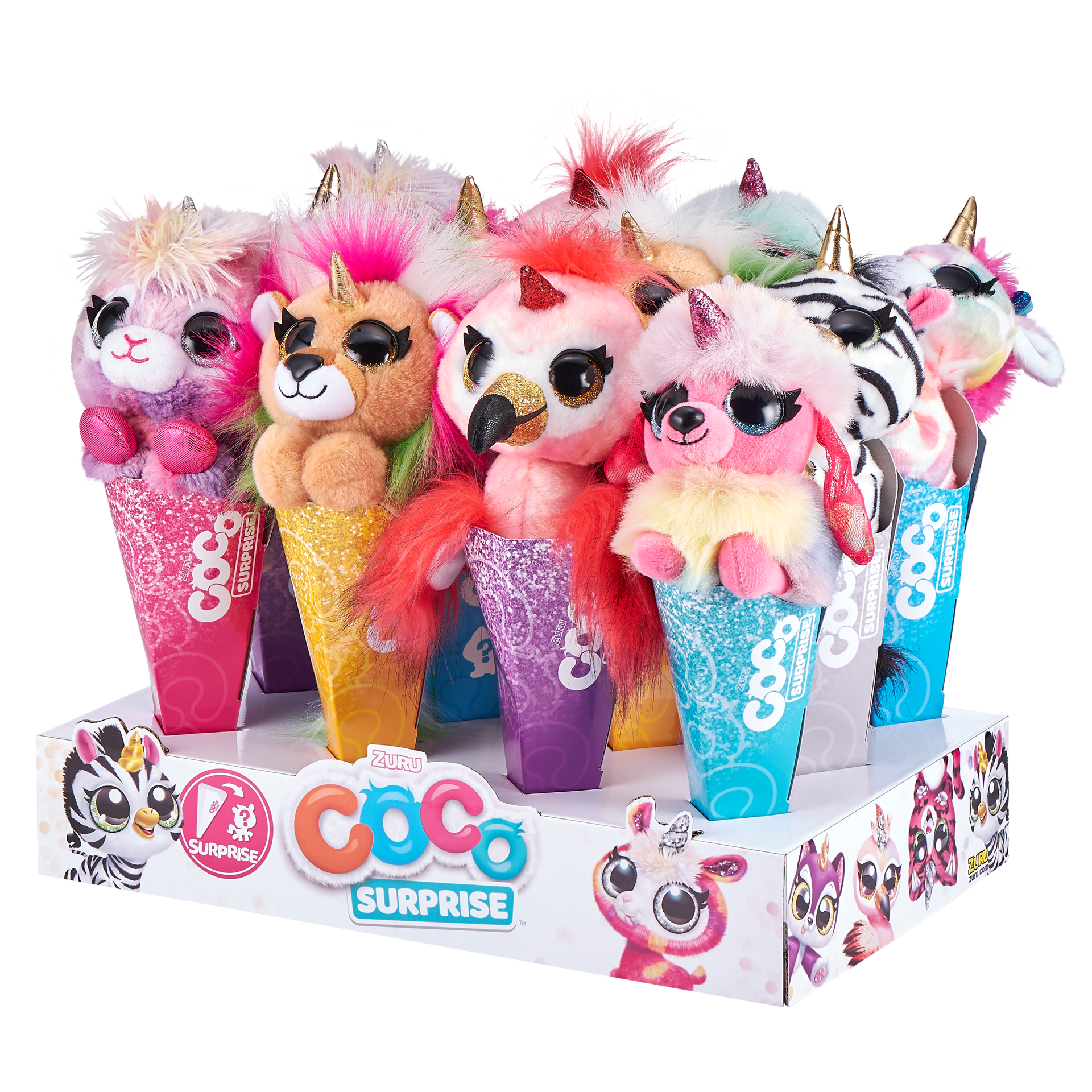 Plus Coco cone Fantasy Unicorn Squish Girafa 9608-S