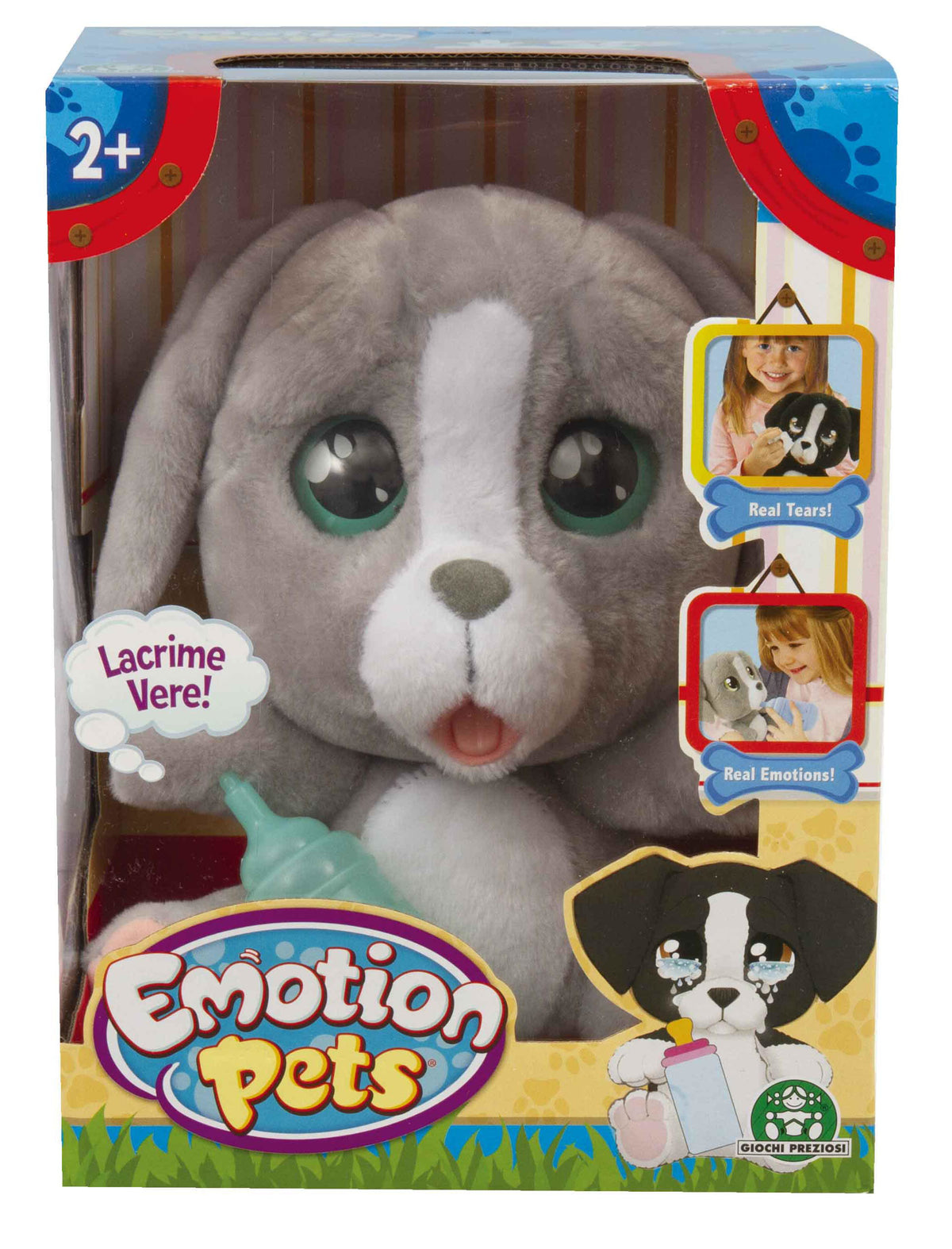 Catel plus plangacios cu lacrimi reale Emotion Pets  Gri 10200