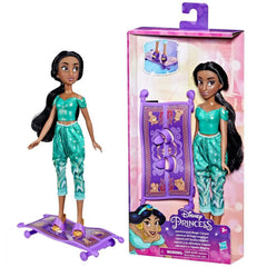 Papusa Disney Princess Jasmine cu covorul magic, HSF3379J