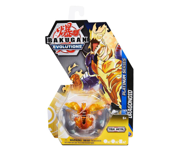 Figurina metalica Bakugan Evolutions Platinum S4, Dragonoid SPM 20135942