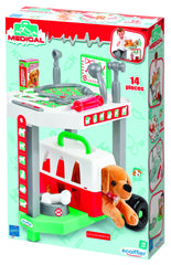 Set de joaca clinica veterinara cu catelus de plus, Ecoiffier 1919
