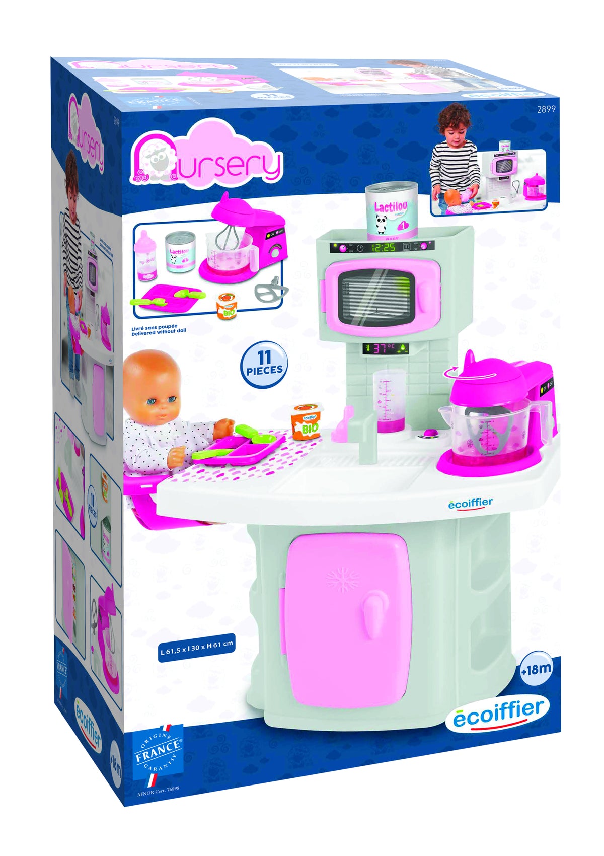 Bucatarie de joaca cu accesorii, Ecoiffier 2899