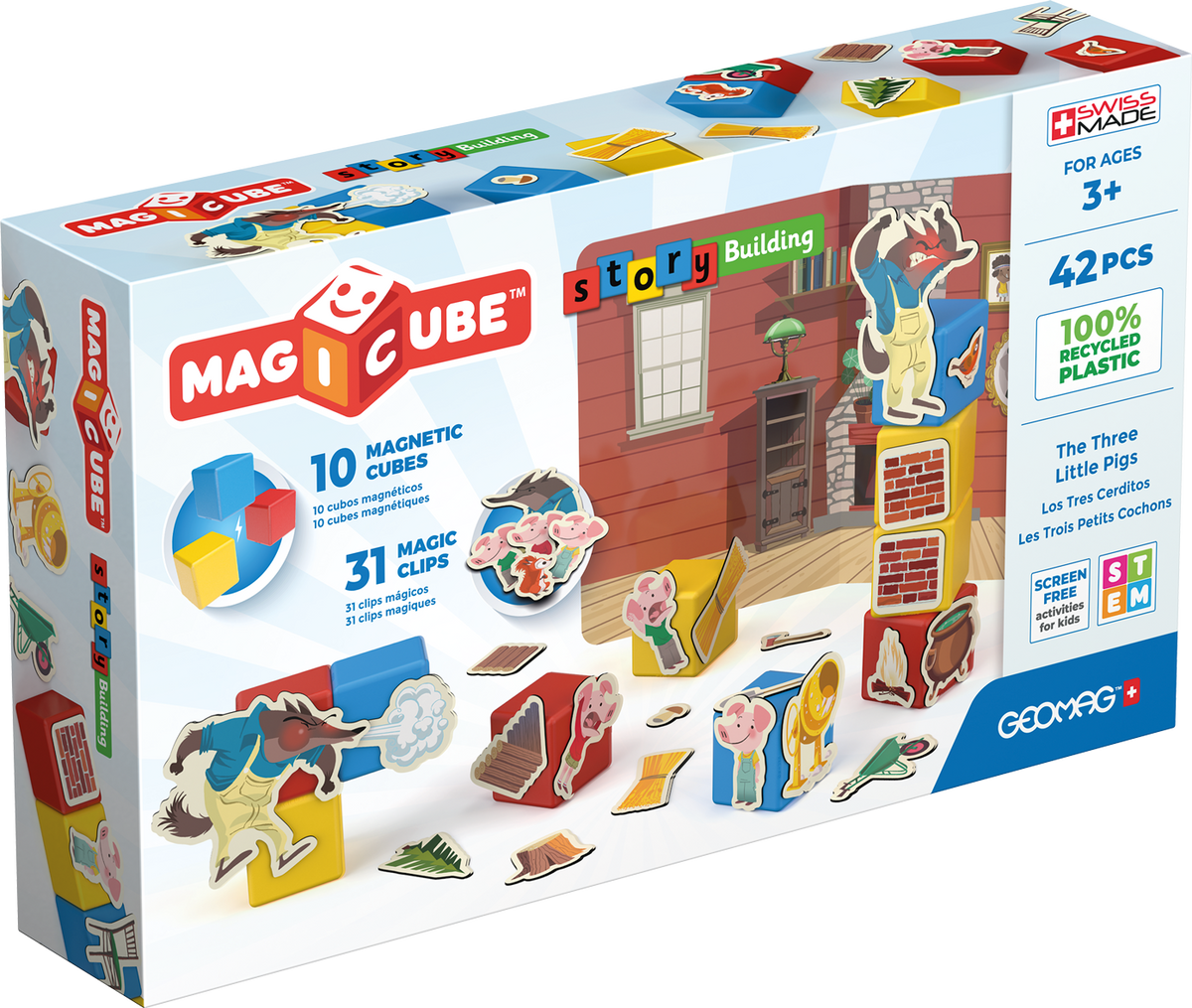 Magicube cubur magnetice cu povesti 118