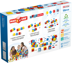 Magicube Geomag cuburi cu litere 79 buc 259