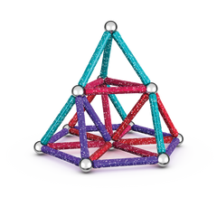 Set constructie magnetic Geomag Glitter 60 buc  536