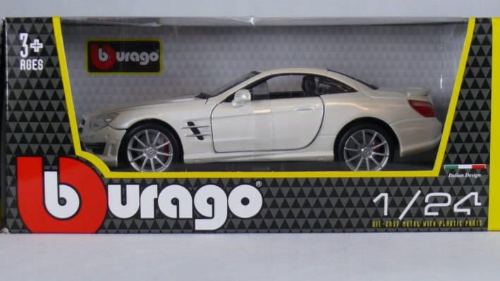 Macheta Bburago Star Mercedes Benz SL 65 AMG Hardtop, 1:24