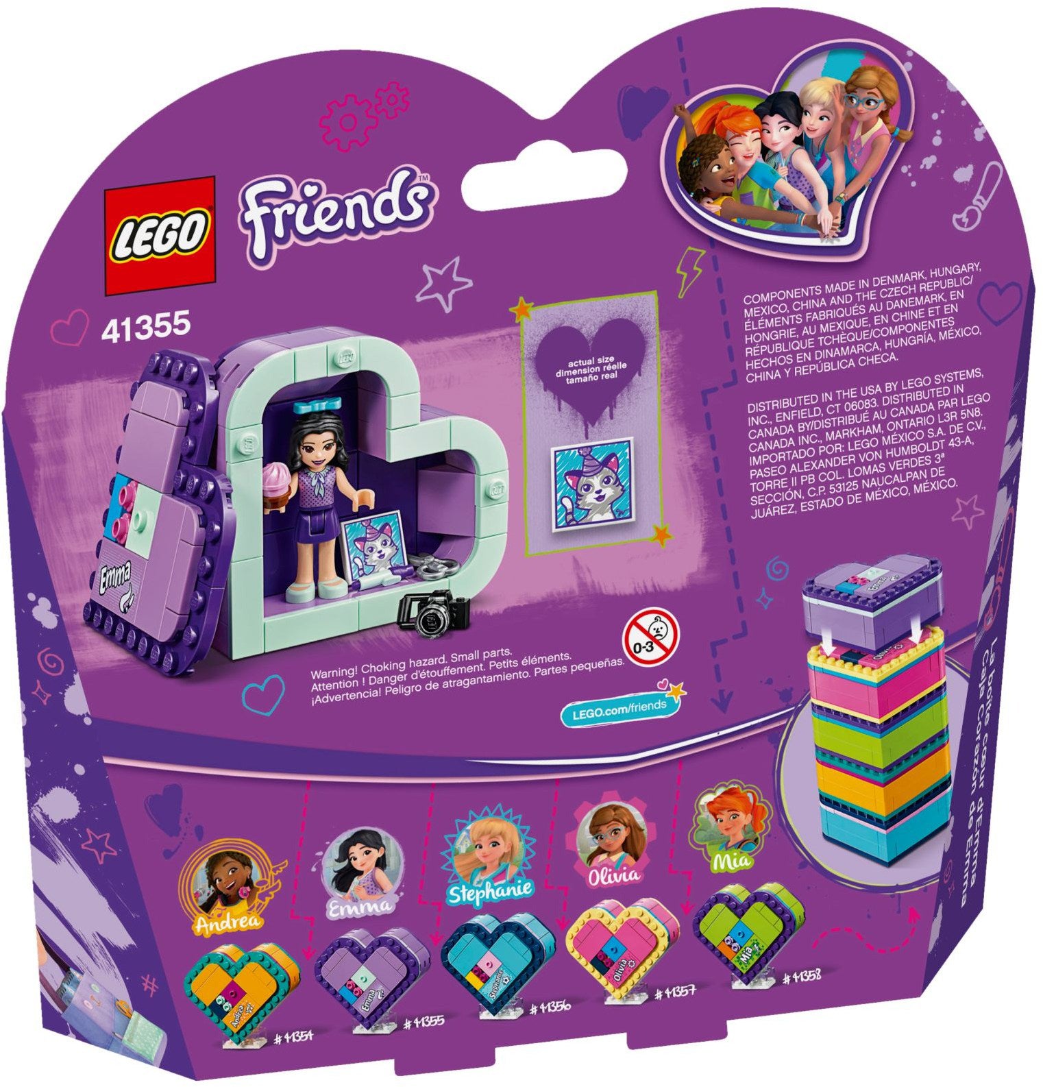 LEGO® Friends - Cutia inima a Emmei 41355