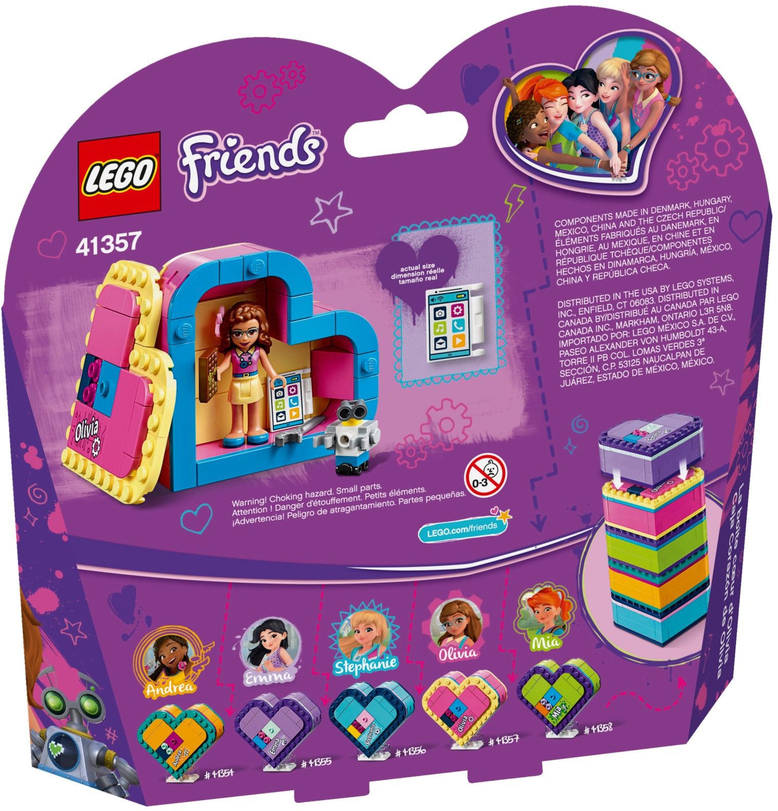 LEGO® Friends - Cutia inima a Oliviei 41357