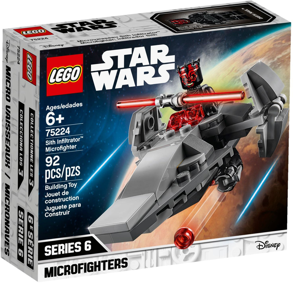 LEGO® Star Wars™ - Sith Infiltrator™ Microfighter 75224