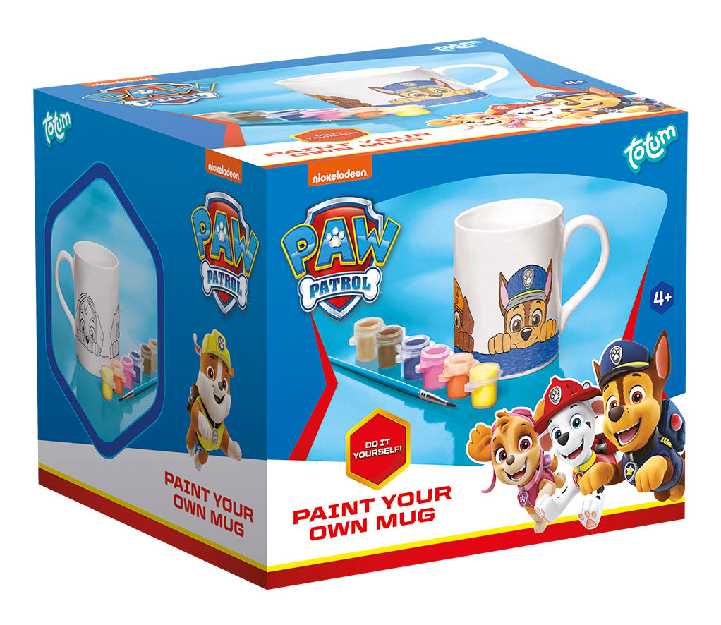 Set creatie coloreaza cana Paw Patrol, Totum 720169