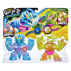 Figurina elastica Goo Jit Zu X-Ray Dino Tritops vs Shredz 41120-41193