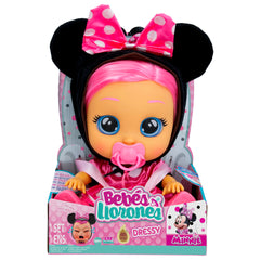 Papusa bebelus Cry Babies Dressy Minnie 86357