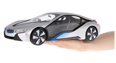 Masina cu telecomanda RASTAR 1/14 BMW i8 Argintiu 49600-11