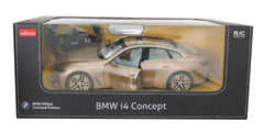 Masina cu telecomanda RASTAR 1/14 BMW i4 Concept Auriu 98300