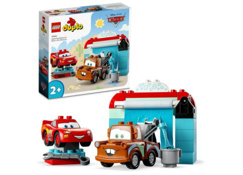 LEGO® DUPLO - Distractie la spalatorie cu Fulger McQueen si Bucsa 10996, 29 piese