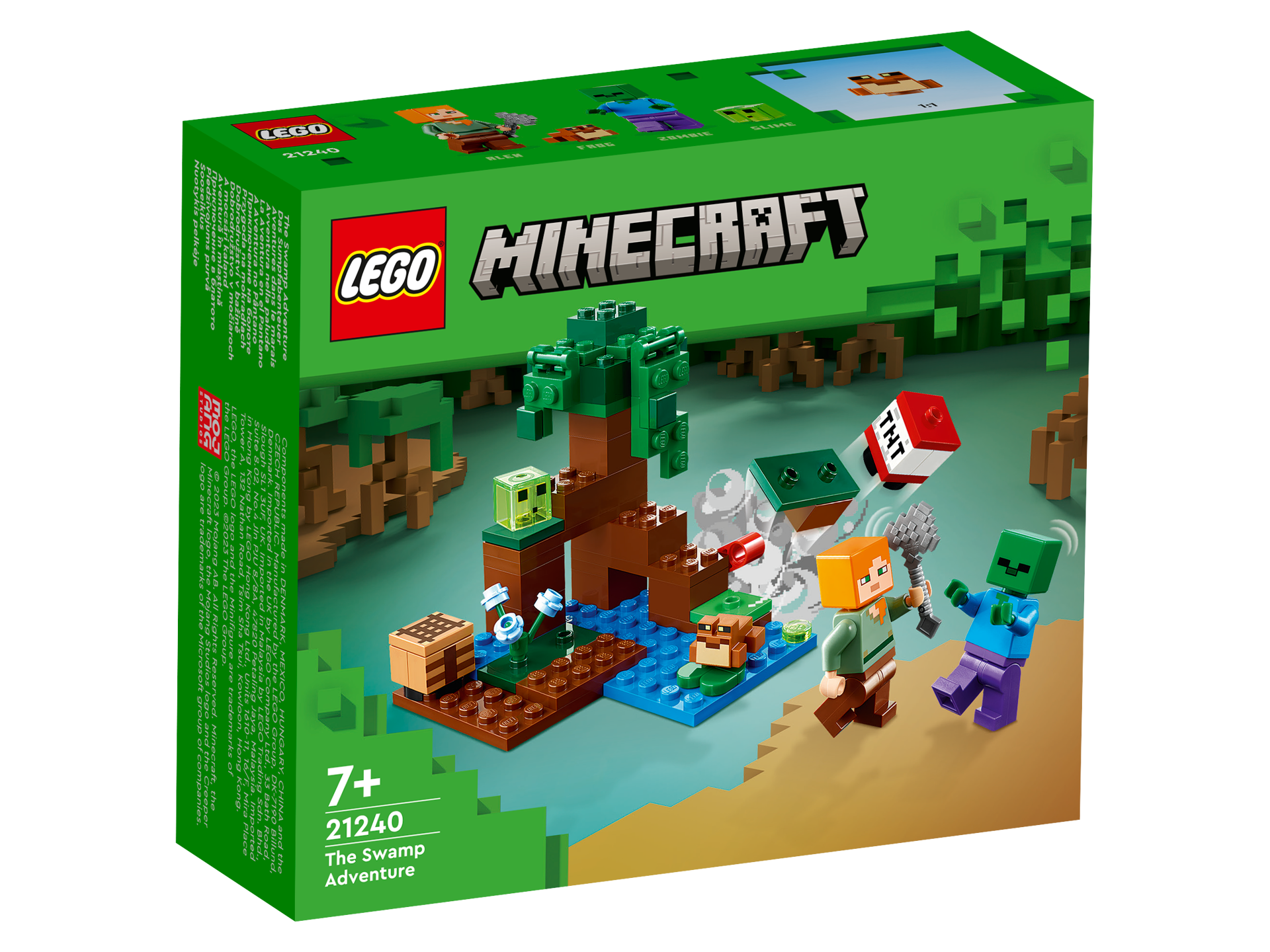 LEGO® Minecraft - Aventura in mlastina 21240, 65 piese