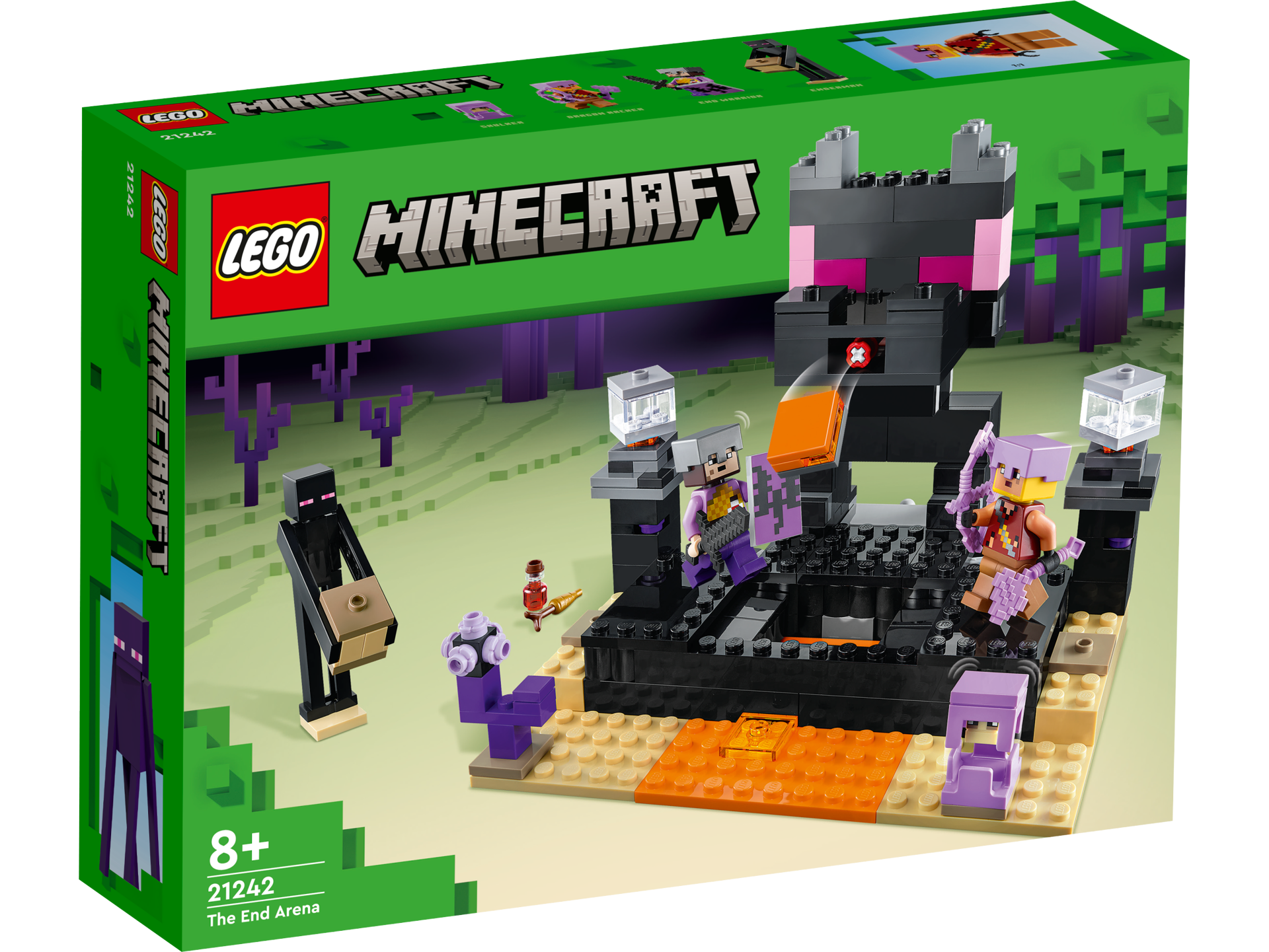 LEGO® Minecraft - Arena din End 21242, 252 piese