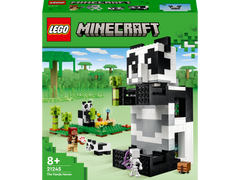 LEGO® Minecraft - Refugiul ursilor panda 21245, 553 piese