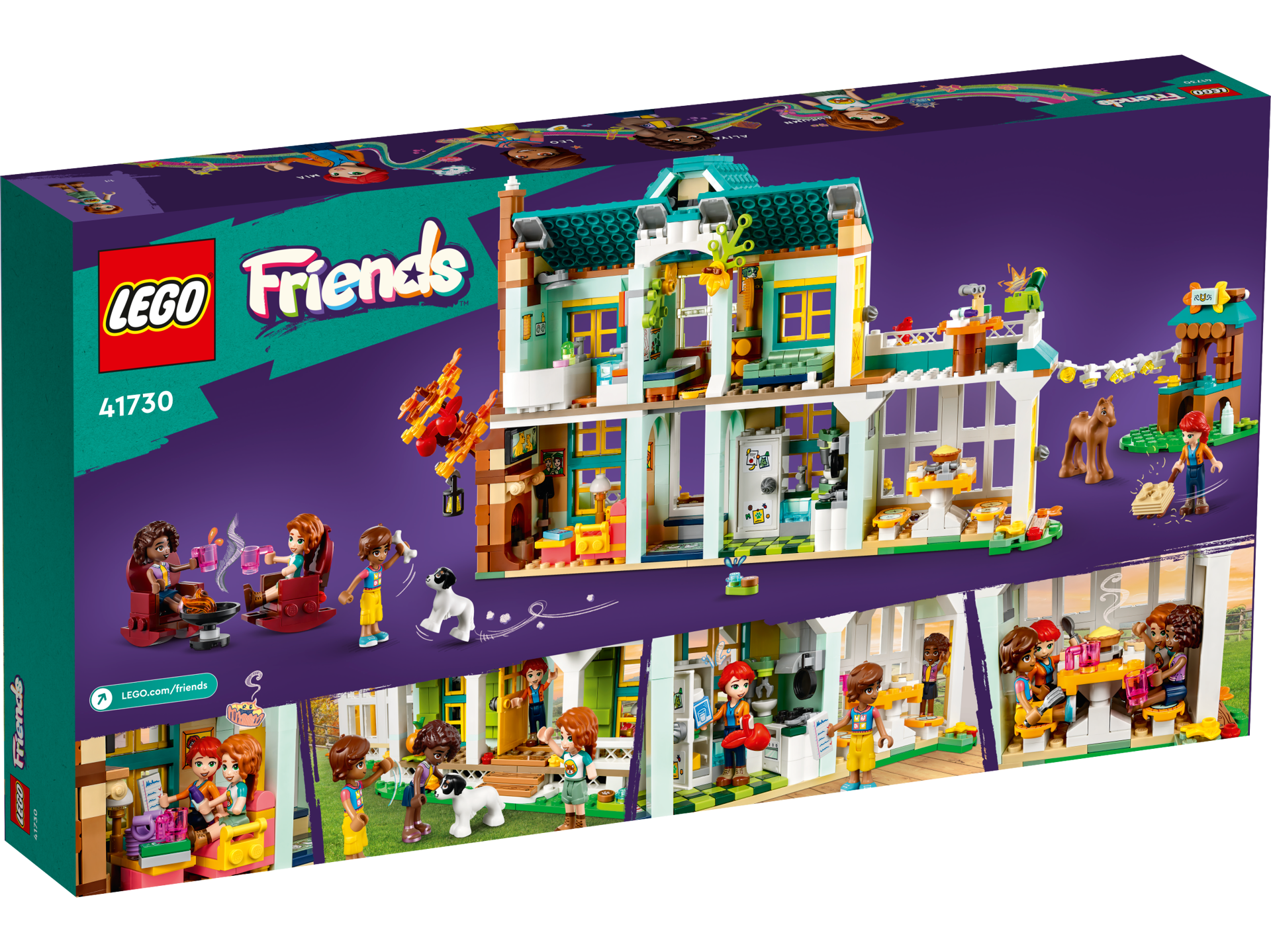 LEGO® Friends - Casa lui Autumn 41730, 853 piese