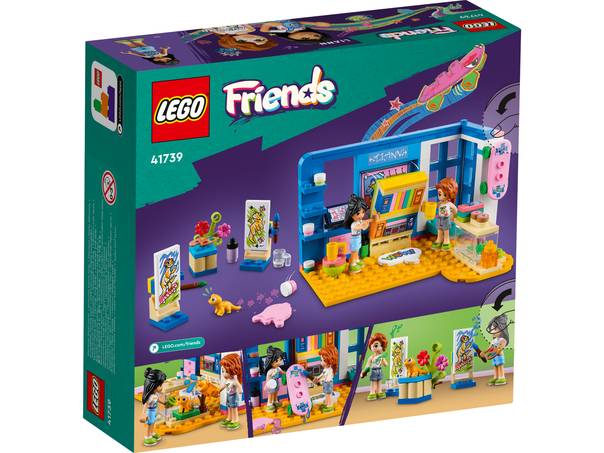 LEGO® Friends - tbd-Bedroom-1 41739, 204 piese