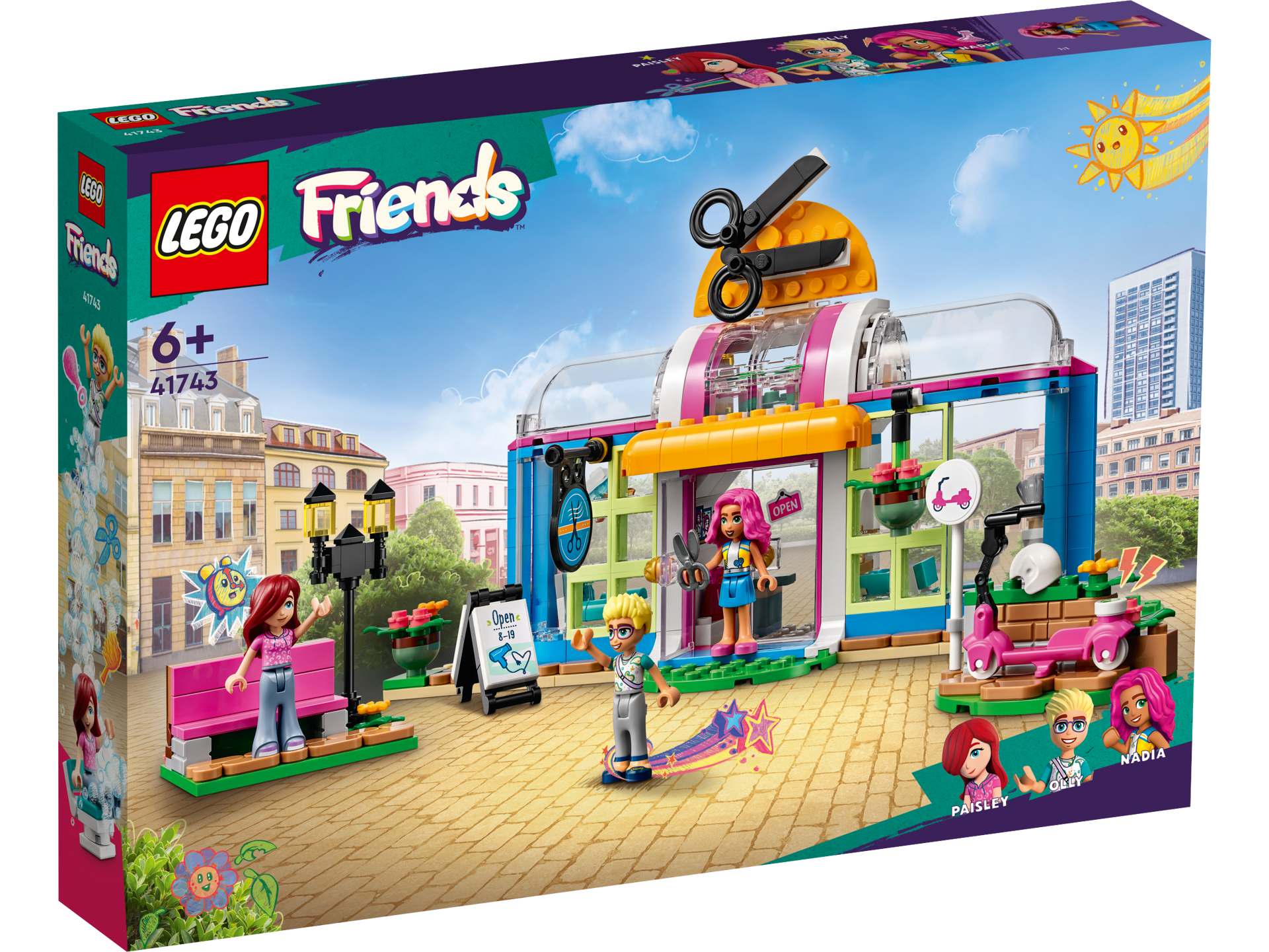 LEGO® Friends - Salon de coafura 41743, 401 piese