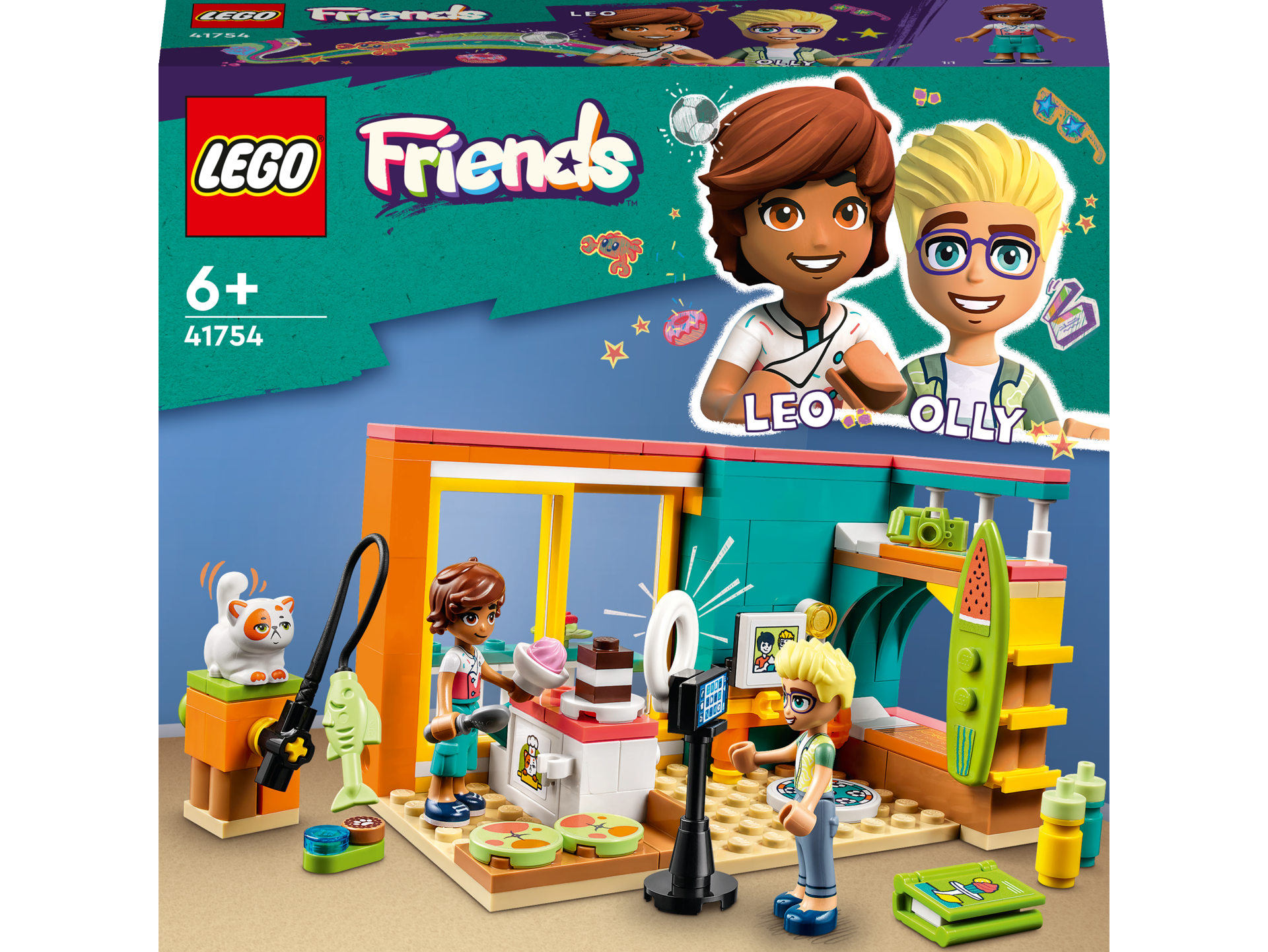 LEGO® Friends - Camera lui Leo 41754, 203 piese