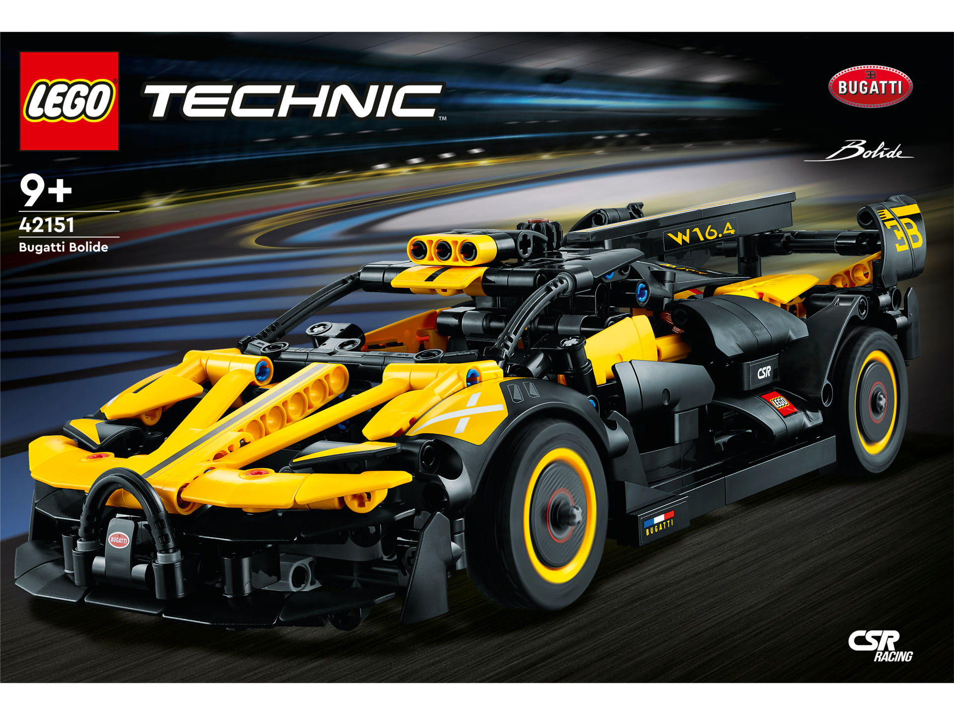 LEGO® Technic - Bolid Bugatti 42151, 905 piese