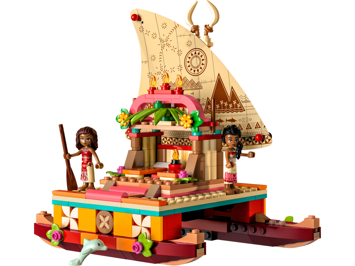 LEGO® Disney Princess - Catamaranul polinezian al Moanei 43210, 321 piese