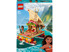 LEGO® Disney Princess - Catamaranul polinezian al Moanei 43210, 321 piese