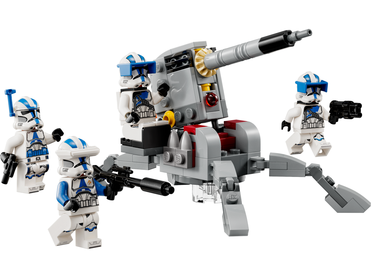 LEGO® Star Wars - Pachet de lupta Clone Troopers™ divizia 501 75345, 119 piese