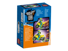 LEGO® City - Motocicleta de cascadorie cibernetica 60358, 13 piese