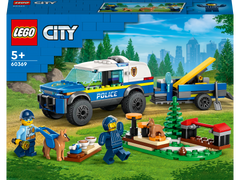 LEGO® City - Antrenament canin al politiei mobile 60369, 197 piese