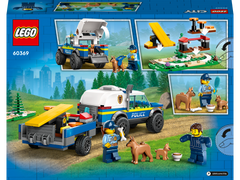 LEGO® City - Antrenament canin al politiei mobile 60369, 197 piese