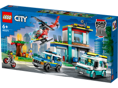 LEGO® City - Centru pentru vehicule de urgenta 60371, 706 piese