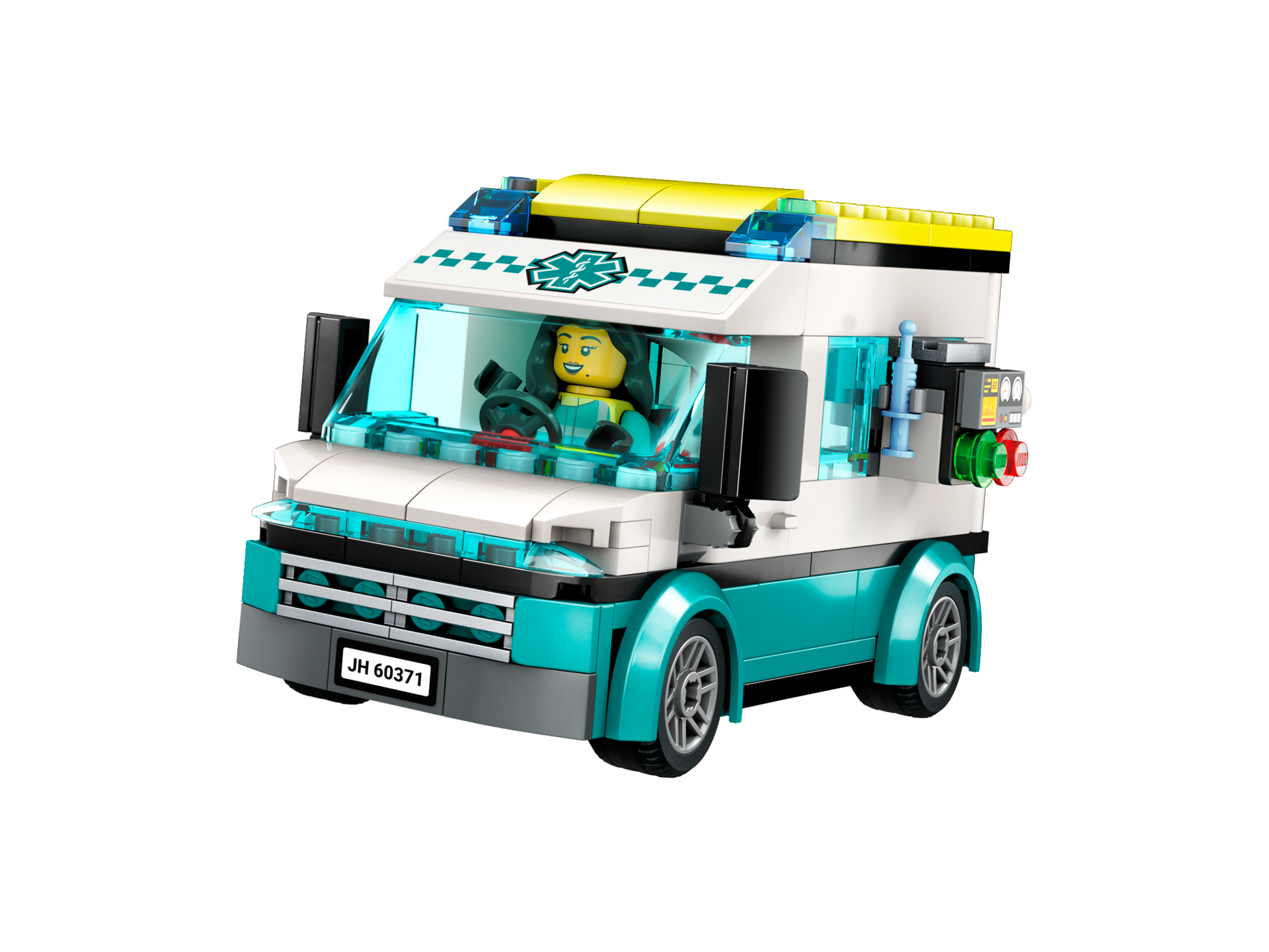 LEGO® City - Centru pentru vehicule de urgenta 60371, 706 piese