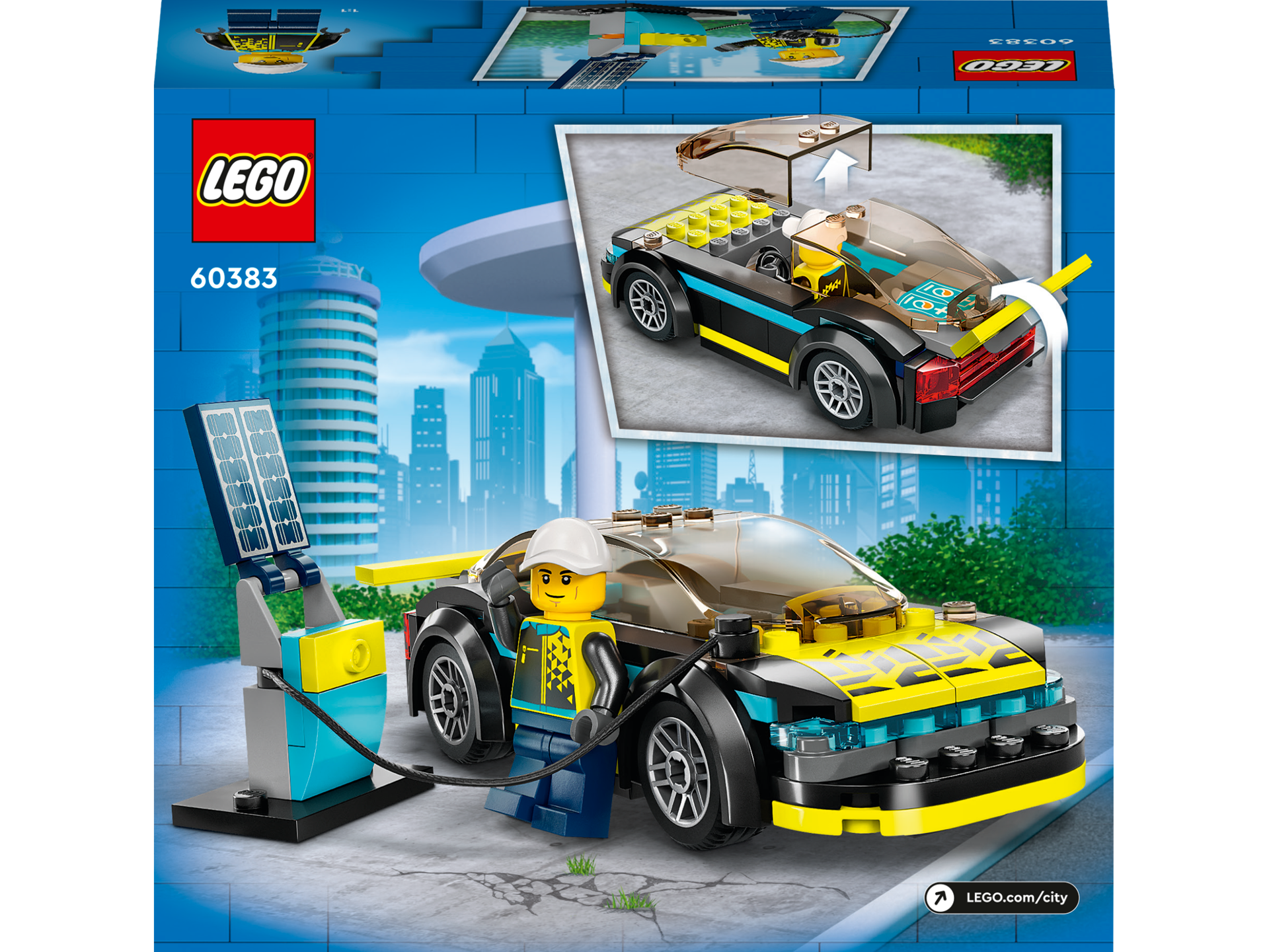 LEGO® City - Masina sport electrica 60383, 95 piese