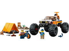 LEGO® City - Aventuri off road cu vehicul 4x4 60387, 252 piese