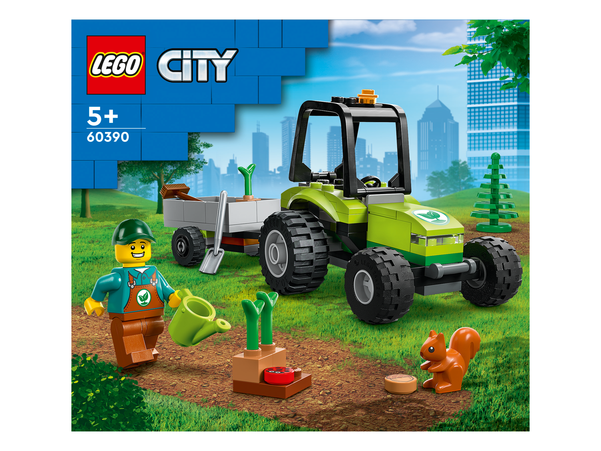 LEGO® City - Tractor de parc 60390, 86 piese