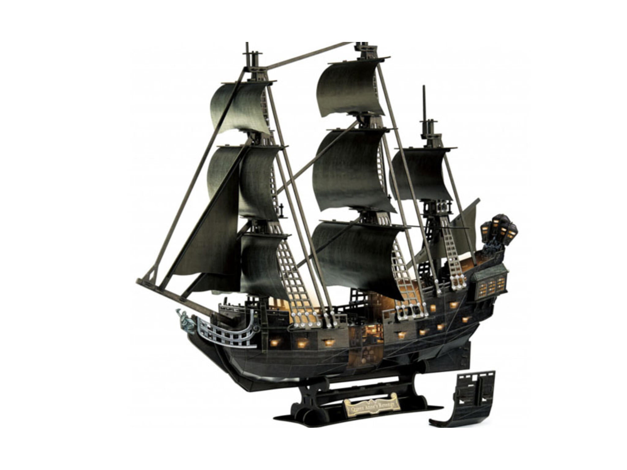 Revell 3D Puzzle Black Pearl Cu Led  Rev00155