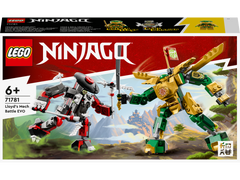 LEGO® Ninjago - Lupta cu robotul EVO al lui Lloyd 71781, 223 piese