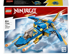 LEGO® Ninjago - Avionul cu reactie Fulger EVO al lui Jay 71784, 146 piese